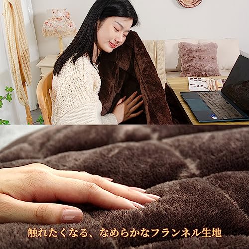 テーブル用こたつ布団 ハイタイプ こたつ布団 単品 省スペース型 ダイニングこたつ布団 ダイニングコタツ布団 省スペース 正方形 掛け布_2