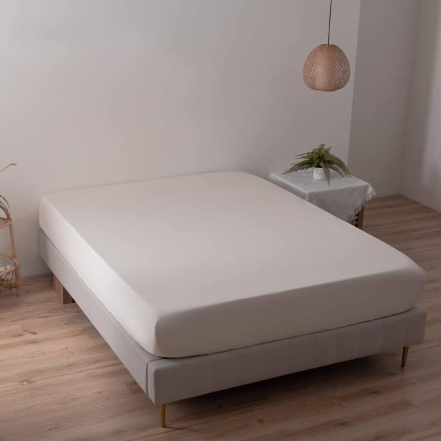 MILDLY ボックスシーツ セミダブル 120x200cm 単品 オーストラリア綿100% ホテル仕様 サテン調 おしゃれ シーツ 120 200 柔らかい 無地 の通販は