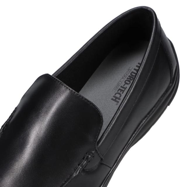 ハイドロテック 軽量 防滑 抗菌 ビットローファー ウルトラライト HD1513 ブラック 26.5cm