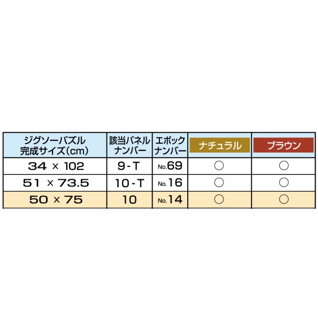 エポック社 木製パズルフレーム ウッディーパネルエクセレント A