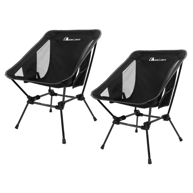 MOON LENCE アウトドアチェア ハ イチェア キャンプ 椅子 グランドチェア 軽量 折りたたみ コンパクト ハ イキング お釣り 焚き火 登山 耐