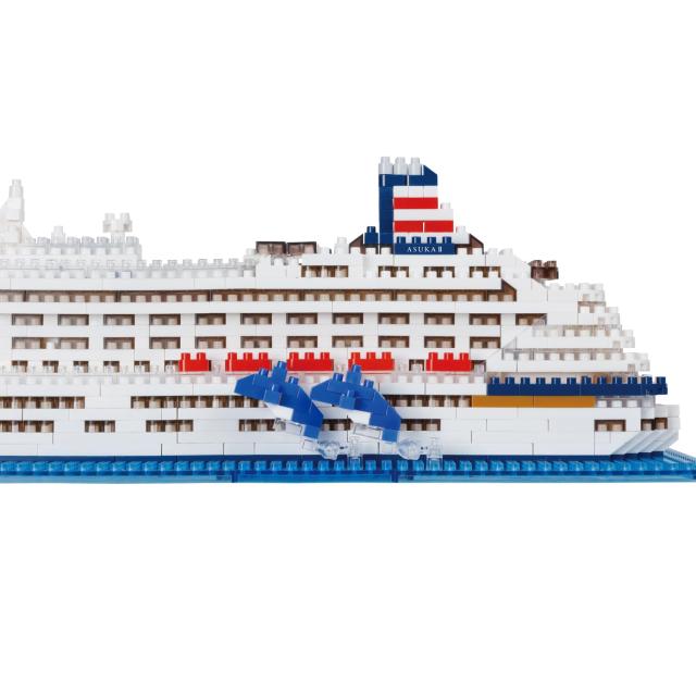 カワダ(Kawada) nanoblock - World Famous - M.S.飛鳥？ アドバンスホビーシリーズ 組み立てキット