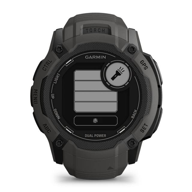 ガーミン(GARMIN) Instinct 2X Dual Power Graphite タフネスGPS