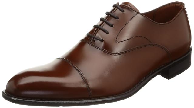 ケンフォード ビジネスシューズ 日本製 ストレートチップ KB48 メンズ ブラウン 26.0 cm 3E