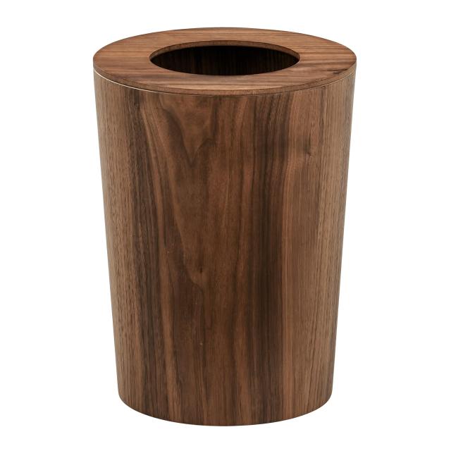 スマート・アイ 帯蓋付き ゴミ箱 DBR 235 x 190 x 300mm 高級材ウォールナット(突板) MOKUREN RF-029-WNの通販は 5,843円