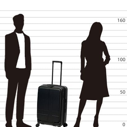 イノベーター スーツケース INV155 マット 55L 付 3.9kg ストーン