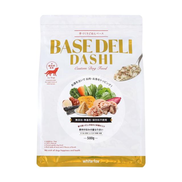 BASE DELI DASHI 500g ホワイトフォックスの通販は 5,058円