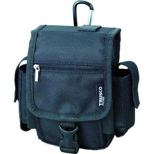 TRUSCO(トラスコ) コンパクトツールケース ツーサイドポケット ブラック TCTC1808-BK × 20個 【ケース販売】の通販は