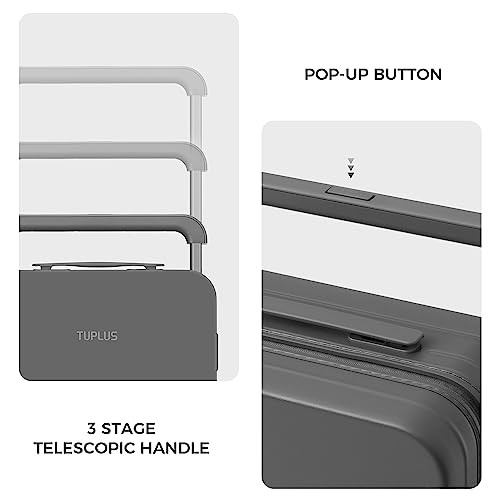 TUPLUS スーツケース 超軽量 大型 キャリーケース 機内持込 耐衝撃 ...