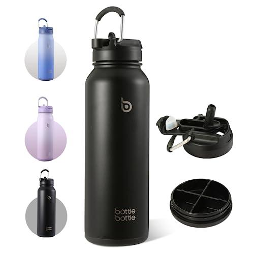 BOTTLE BOTTLE 水筒 1.2リットル 大容量 ステンレス 漏れ防止 2WAYふた