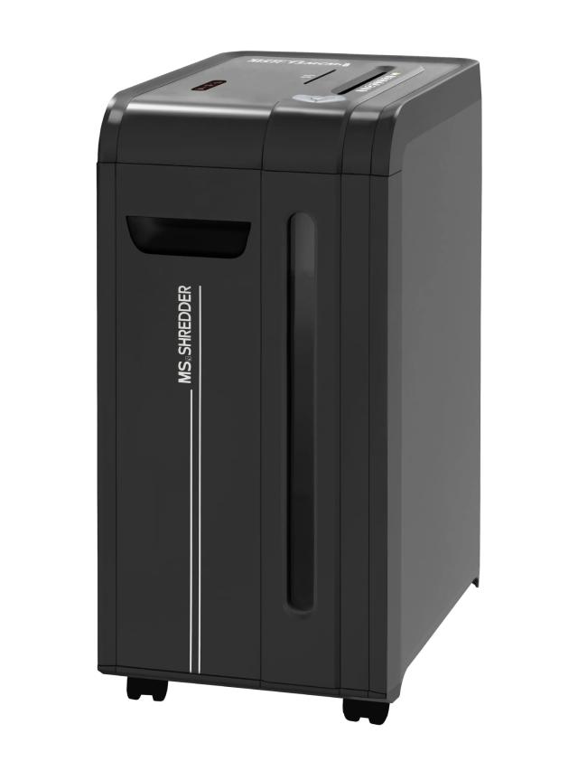 明光商会(Meiko Shokai) オフ ィスシュレッダー国内シェア?1MSシュレッダー 業務用 マイクロカット 極小細断 大容量 26.5L 15枚 CD/D V D/の通販は