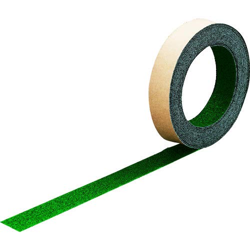 TRUSCO(トラスコ) ノンスリップテ-プ屋外用25mm×5m緑 × 20 【ケース販売】