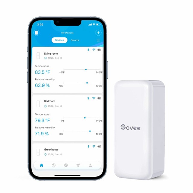 Govee Bluetooth 温湿度計 温度計 湿度計 デジタル ワイヤレス 高精度