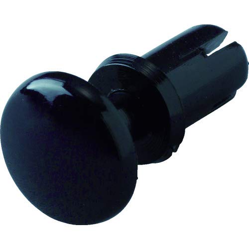 TRUSCO(トラスコ) プッシュリベット 板厚4.0~5.0mm 穴径3.1Φ 長さ6.5 黒 50個入 TPR3065-BK × 20【ケース販売】の通販は 12,254円