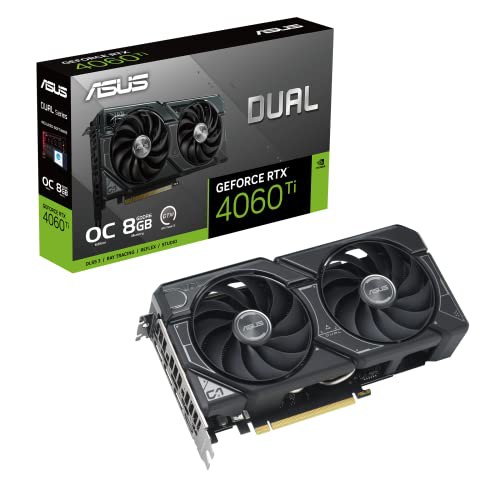 ASUS NVIDIA RTX4060TI 搭載 ビデオカード DUAL-RTX4060TI-O8G 国内正規代理店品