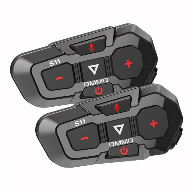 バイク インカム Bluetooth5.2インカム 3人接続2人同時通話 インカムバイク用通信機器 連続使用50時間 最大通話距離1000M 通信自動復帰 Hの通販は