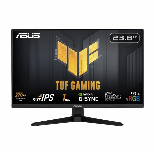 ネット限定】ASUS ゲーミングモニター TUF Gaming VG249QM1A 23.8 ...