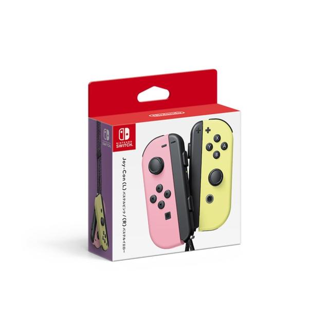 【任天堂純正品】Joy-Con(L) パステルピンク/(R) パステルイエ ロー