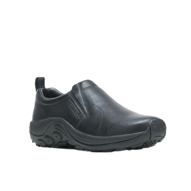 メレル ウォーキングシューズ JUNGLE MOC LEATHER 2 メンズ BLACK 25.0 cm 2Eの通販は