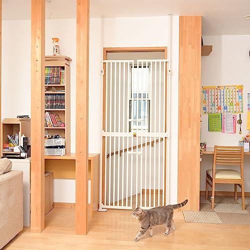 アイリスプラザ ペットゲート 猫 ゲート 飛び出し防止 ハイタイプ