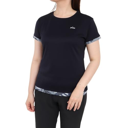 プリンス 半袖シャツ ゲームシャツ レディース 127:ネイビー Lの通販は