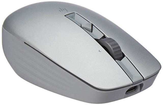 HP ワイヤレスマウス 無線 マウス HP 710 リチャージャブル ワイヤレス 静音 マウス Bluetooth Windows Mac ChromeOS 3台接続対応 USB-C