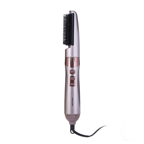 テスコム ヘアドライヤー カールドライヤー マイナスイオン 軽量 26.5mm ブラシ付き ラク抜きプラグ ブロンズ 正規品 TC530A-Nの通販は