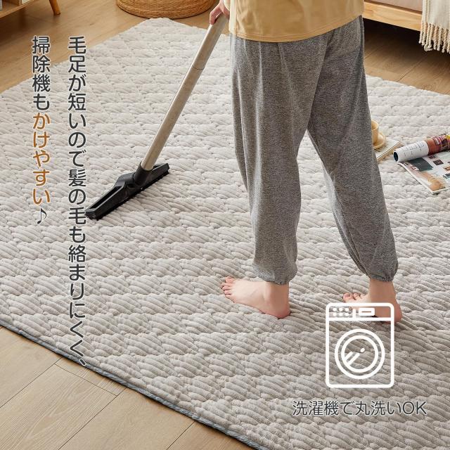 【数量限定】CHOS カーペット ラグ 極厚25mm ラグマット 1.5 CHOSHOME カーペット ラグ 極厚25mm ラグマット 1.5畳 絨毯 厚手 ラグ