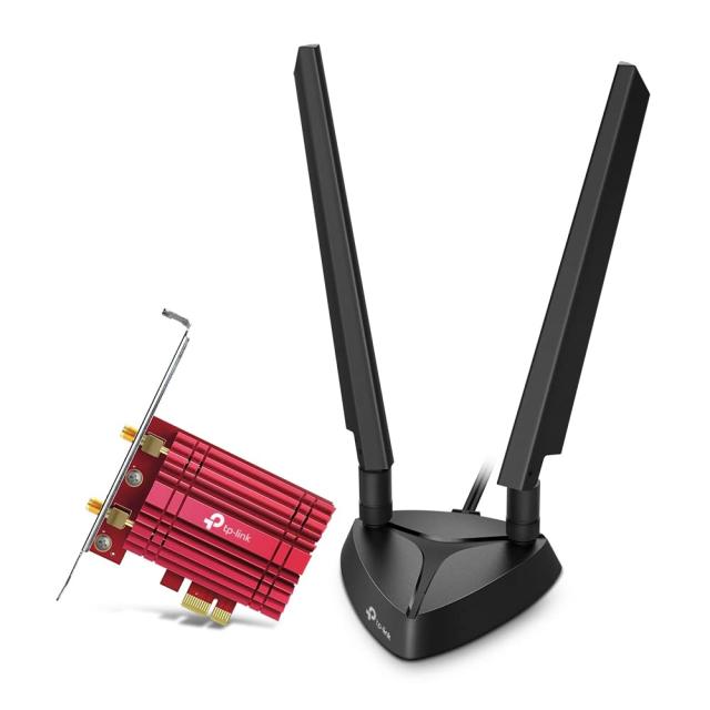 TP-Link Wi-Fi 6E Bluetooth 5.3 PCIeアダプター デスクパソコン Intel Wi-Fi 6E トライバンド 2402 (6GHz) + 2402Mbps (5GHz) + 5の通販は