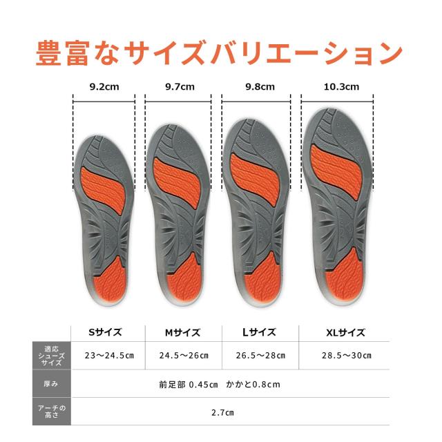 Sof Sole ソフソール(SOFSOLE) インソール アスリート 男女兼用 取替