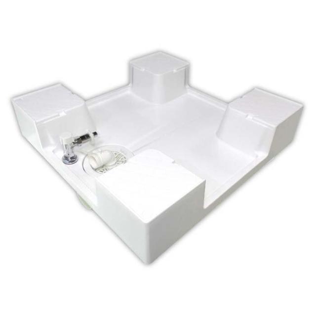 ミヤコ(Miyaco) 600角洗濯 機パン水栓付 MBS6060