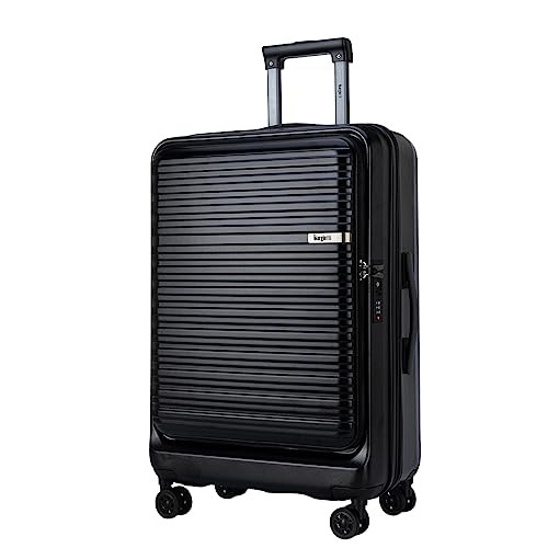 Bargiotti フロントオープン スーツケース拡張機能 機内持ち込み 大