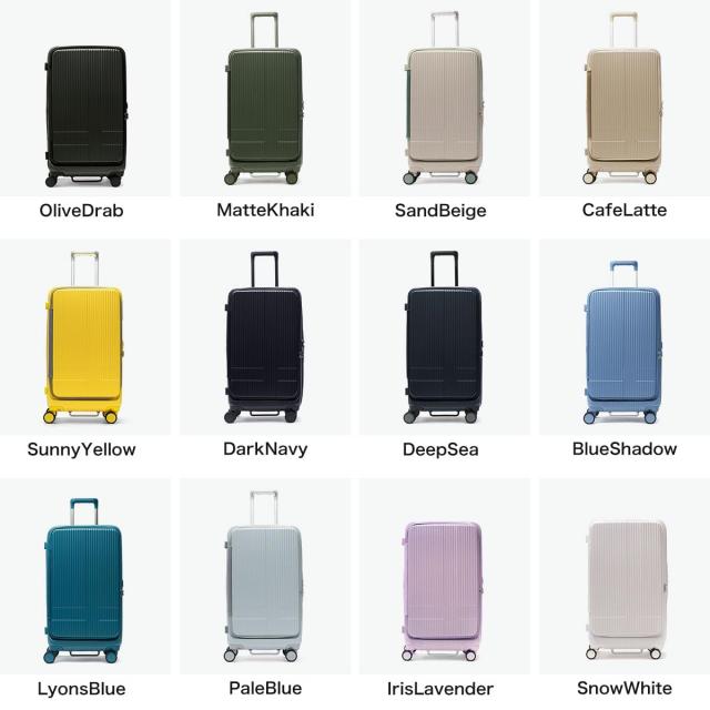 イノベーター スーツケース ドアオープン【75L】 4.6kg ダークネイビー