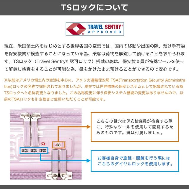 イノベーター スーツケース ドアオープン【75L】 4.6kg ダークネイビー