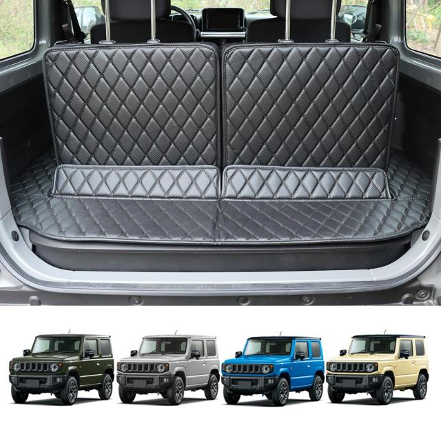 Temiry 車用 ラゲッジマット 撥水 荷台マット 汚れに強い 後部座席 滑り止め カー汎用品 600D オックスフォード 耐久性 ワンタッチバック