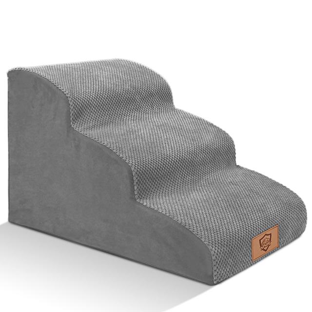 Masthome 犬 階段 犬スロープ階段 ドッグステップ 犬用ステップ 3段 8色 高さ40cm ペット用 ステップ 階段 滑り止め 怪我防止 洗えるカバ 5,106円