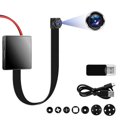 小型カメラ 隠しカメラ 11時間連続録画 DIY スパイカメラ 盗撮カメラ