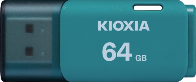 【送料無料】KIOXIA(キオクシア) 旧東芝メモリ USBフラッシュメモリ 64GB USB2.0 日本製 国内サポート正規品 KLU202A064GL