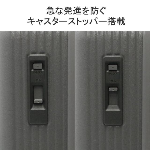 イノベーター スーツケース グッドサイズ スリム 多機能モデル INV70 4.2kg ペールグリーン