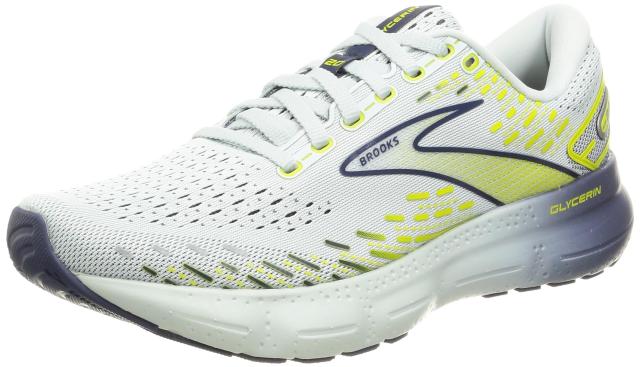 ブルックス ランニングシューズ スニーカー グリセリン 20 メンズ レディース BRM 3823 BRW 3691 3692 ライトブルー/イエ ロー 26.0 cm