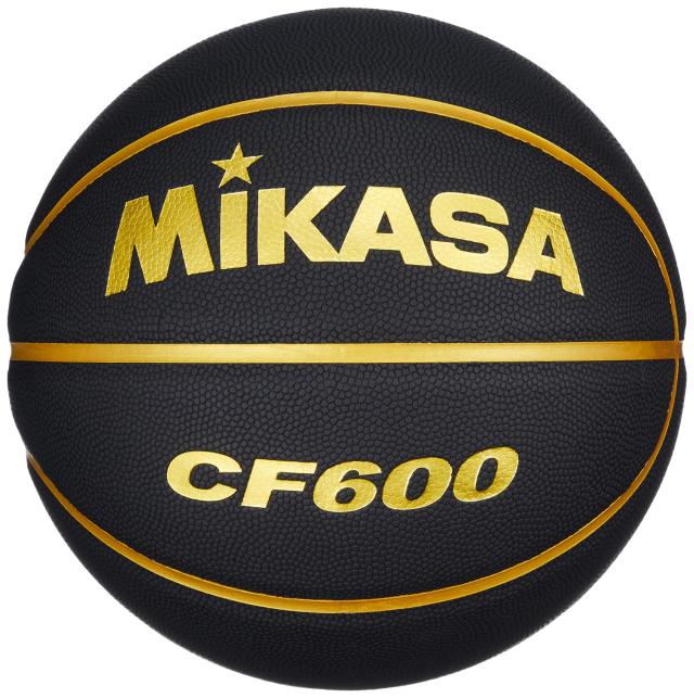 ミカサ(MIKASA)バスケットボール6号 人工皮革 ブラック/ゴールド CF600-BKGL 推奨内圧0.490~0.630(kgf/？)の通販は 5,500円