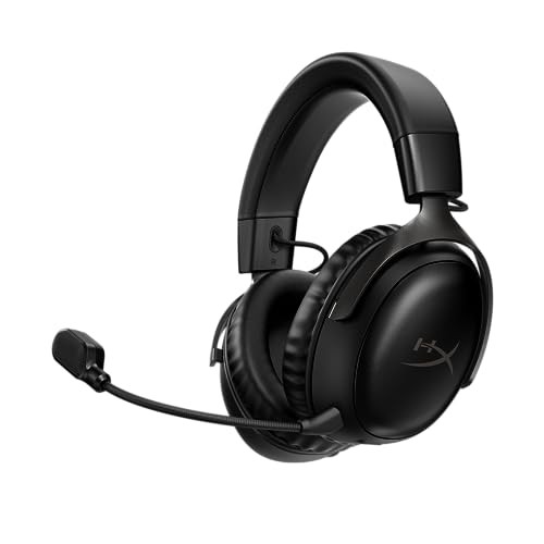 ハイパーエックス(HyperX) HyperX Cloud IIIワイヤレスゲーミングヘッドセット DTS Headphone:X空間オーディオ 53mmドライバー搭載 Cloud