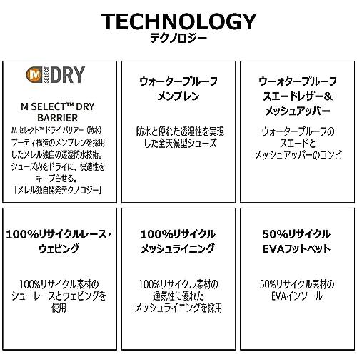 メレル ハイキングシューズ ACCENTOR 3 WP メンズ BLACK
