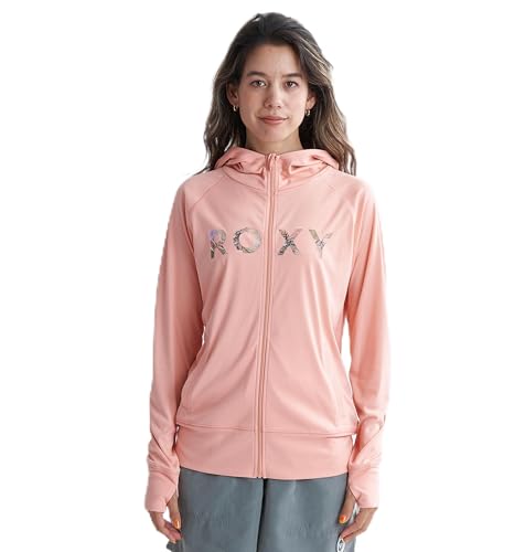 ロキシー ラッシュガード ボラにカル柄サムホール付ジップフードラッシュガード レディース RLY241027 APRの通販は 5,925円