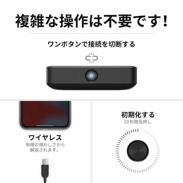 OTTOCAST オットキャスト U2AIR Pro ワイヤレス CarPlayアダプター 有線接続不要 両手解放 Yahoo!カーナビ Siri  メッセージ受送信対応 5Gの通販はau PAY マーケット - morushop | au PAY マーケット－通販サイト