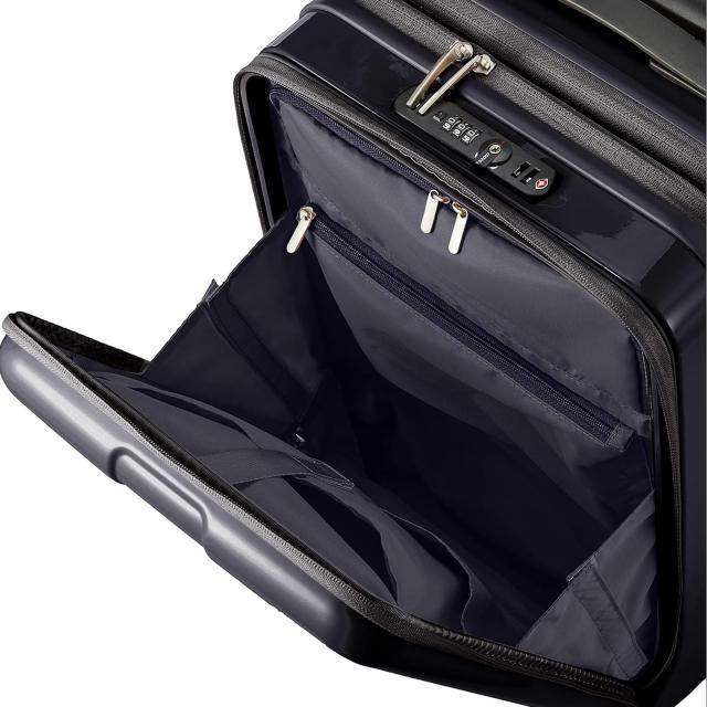 エース スーツケース 機内持ち込み sサイズ 1~2泊 31L/41L(拡張時) ストッパー フォールズ No.06905 キャリーケース ブラック