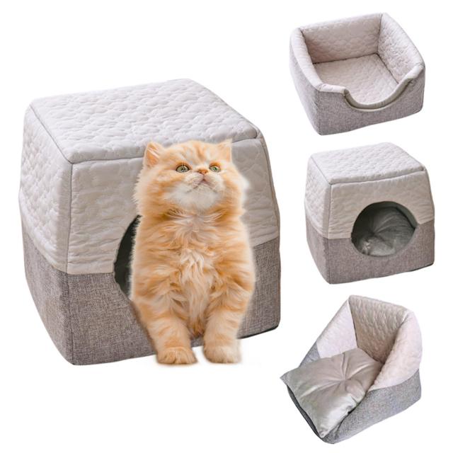ペットハウス ペットベッド 猫 ハウス 猫ベッド 犬小屋 室内 犬
