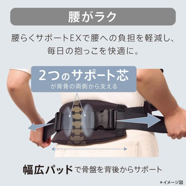 Aprica(アップリカ) 抱っこ紐 ラクリス 0か月〜36か月まで 新生児から