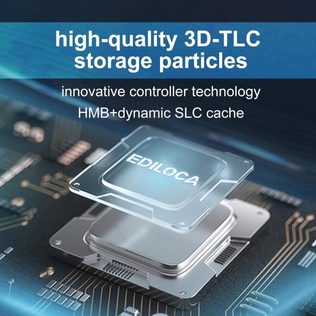 Ediloca EN870 SSD 4TB PCIe 4.0 NVMe M.2 2280 PS5動作確認済み 最大