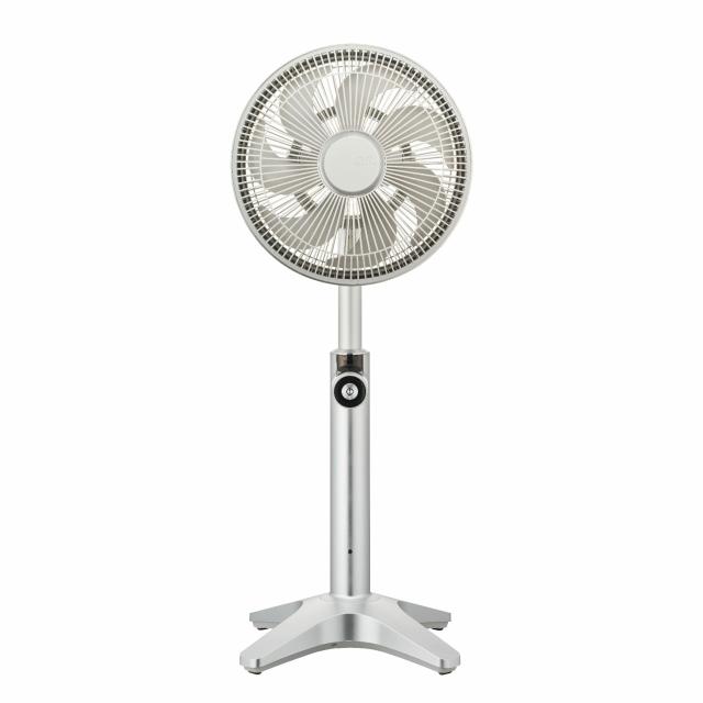 ドウシシャ 扇風機 サーキュレーター 兼用 25？ シルバー 最軽量 軽い DCモーター 首振り リモコン付き 静音 節電 省エネ 上下左右 風量